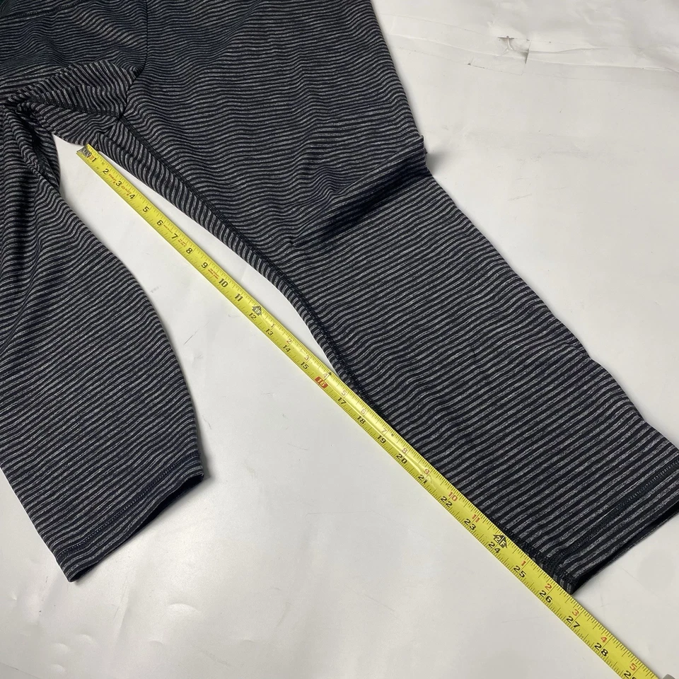 Pantalones deportivos para mujer Duluth Trading gris a rayas NoGA de nailon talla grande 3X Foto 4 de 4