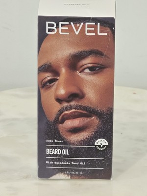 Bevel Beard Oil with Macadamia Seed Oil, 1 fl oz Beard Oil