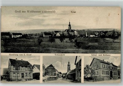 13548232 - 6967 Waldhausen Handlung Etzel Schul- und Rathaus Dorfstrasse