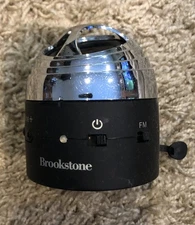 Brookstone Mobile Mini Speaker for Tablets, Laptops, or Smartphones Black USB