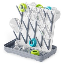 Baby Bottle Drying Rack with 20 Hooks, Space Saving Kitchen Bottles Rack Drye...
