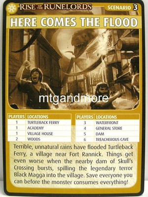 Pathfinder Adventure Card Game - 1x Here Comes the Flood - The Hook Mountain