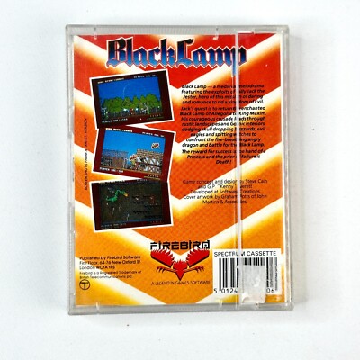 Sinclair ZX Spectrum 48K Game | Black Camp | Firebird