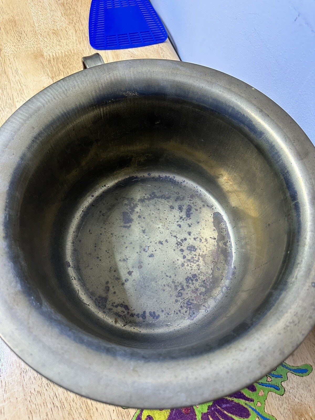 Vintage Antique Brass Chamber Pot Central Pacific Railroad eBay