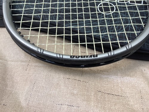 Prince EXO3 Black 100 4 3/8” Tennis Racket W/cover #3 - Picture 10 of 14