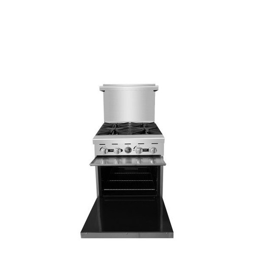 Cookrite AGR-4B — 24″ Gas Range with Four (4) Open Burners - Picture 2 of 5