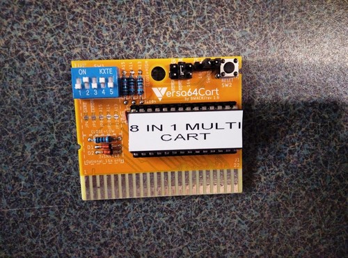 Commodore 64 C64 Cartridge 8-in-1 GAMES Dead Test Diagnostic Versa64 - Afbeelding 6 van 18