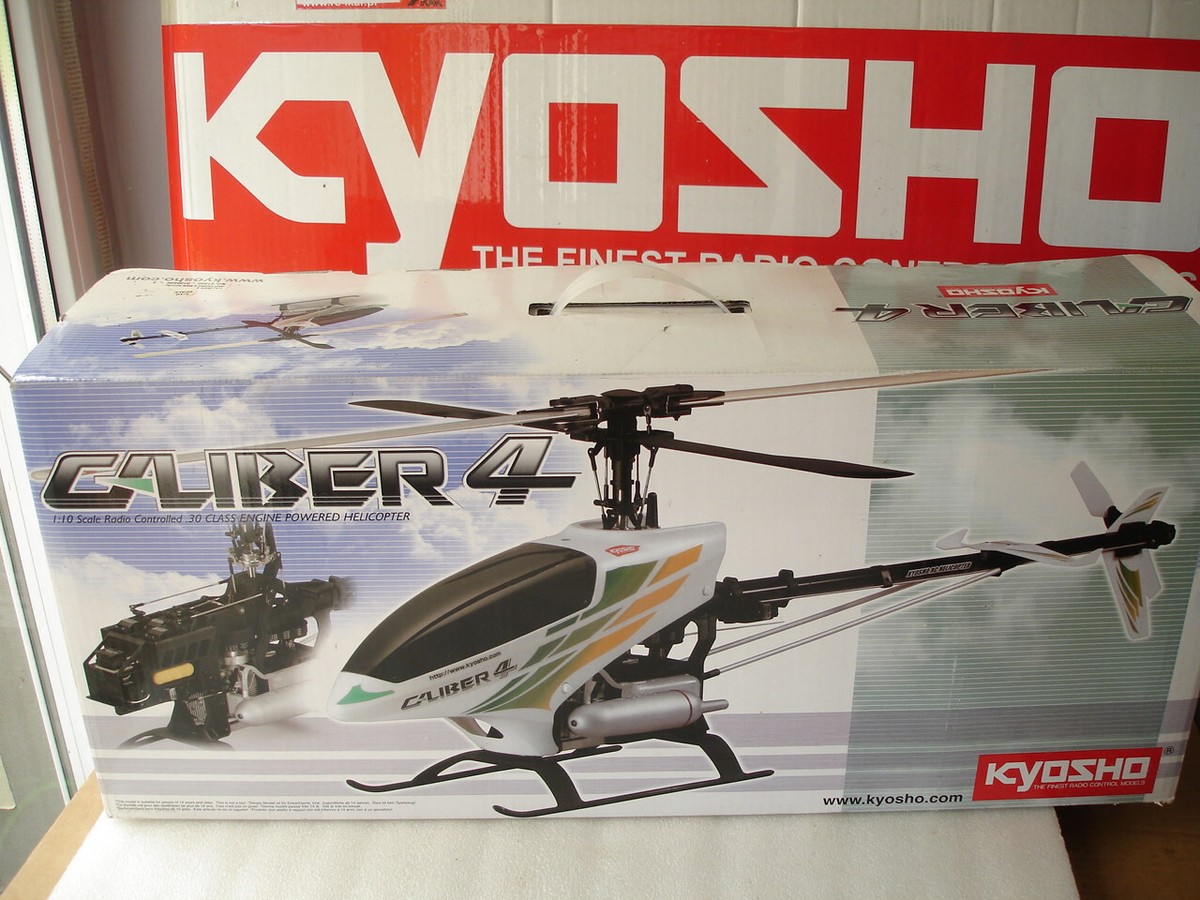 Kyosho Caliber 4 w/o Engine & Main Rotor | eBay