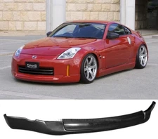 Black Front Bumper Lip Spoiler Body Kit ING Poly Urethane For 03-05 Nissan 350Z