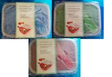 Collapsible LUNCH Box BENTO Box Household Trends NEW Microwavable with Spork