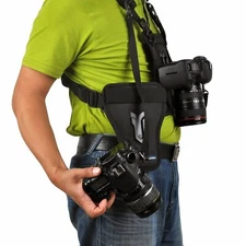 Opteka MCH-25 Multi Camera Carrier Harness Holster System for Digital SLR Camera