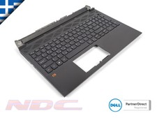 Dell G15 5510/5511/5515 Dark Palmrest  GREEK Backlit Keyboard - 0V256H  0WWTW2