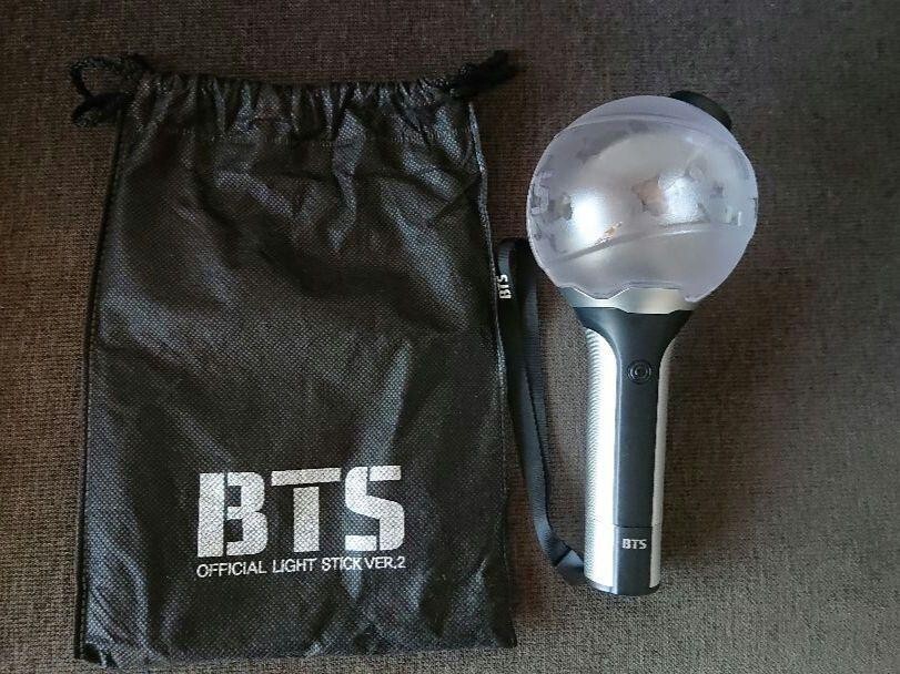 【値下げ】BTS OFFICIAL LIGHT STICK Ver.2 アミボム BTS OFFICIAL LIGHT STICK VER.2 OFFICIAL MD ARMY BOMB