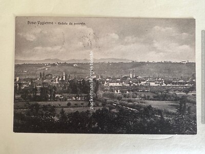 postcard BENE VAGIENNA WEDGE west view early 900
