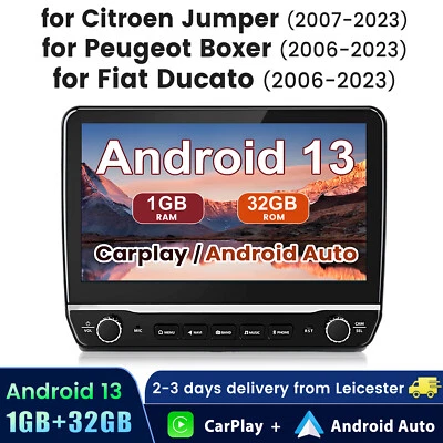 AWESAFE For Citroen Relay Peugeot Boxer Fiat Ducato Android 13 Car Stereo GPS Radio SWC