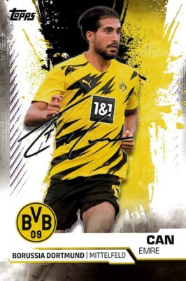 Topps BVB Borussia Dortmund Team Set 20/21 XL Karte Nr. 19 Emre Can