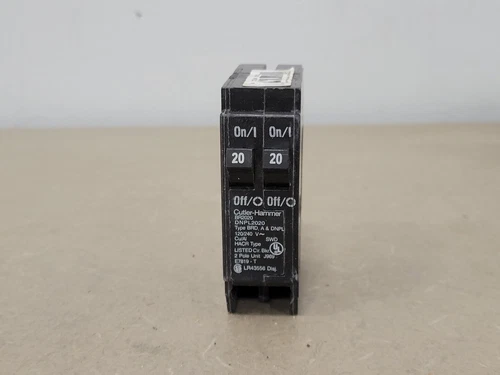 CUTLER-HAMMER 20 Amp, 2 Pole, 120/240 Volts Circuit Breaker DNPL2020