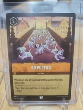 99 PUPPIES UNCOMMON NONFOUL DISNEY LORCANA TCG INTO THE INKLANDS 24/204