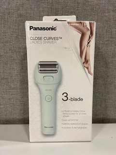 Panasonic Close Curves Electric Razor for Women 3 Blade Wet/Dry Shaver Mint