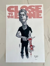 Anthony Bourdain 2015 Close To The Bone Tour Poster 11x17 Hand Numbered 5/100