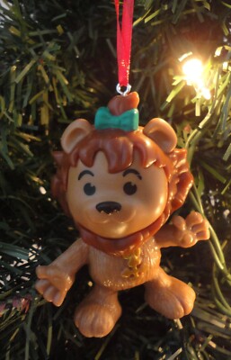 Wizard of Oz Cowardly LION Custom Christmas Ornament~Wicked