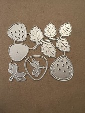 Strawberry Cutting Die 7 Pcs Scrapbook Card M...