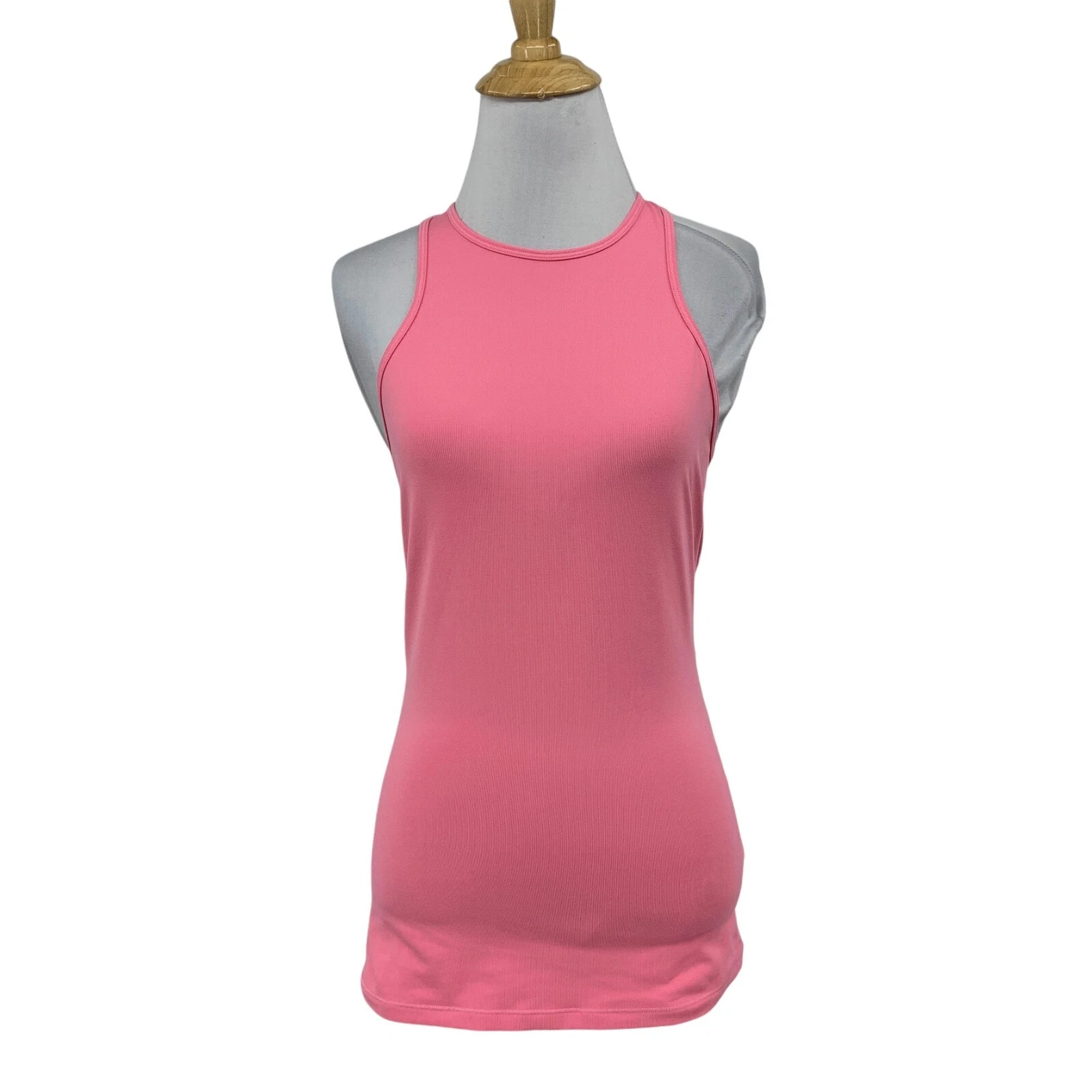 athleta contemplation cutout back high neck tank-top