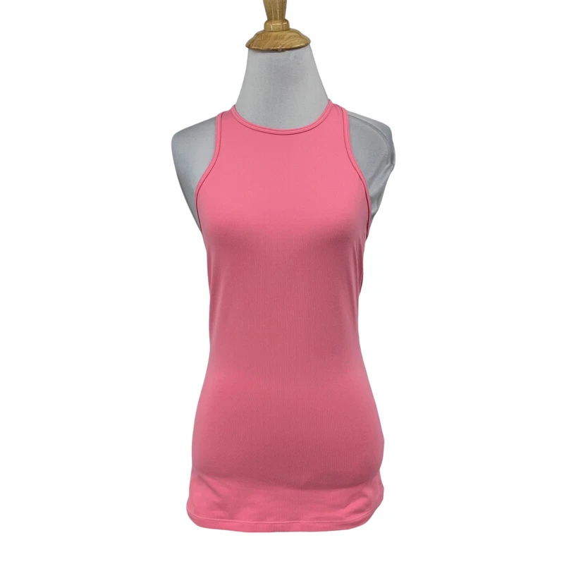 athleta contemplation cutout back high neck tank-top