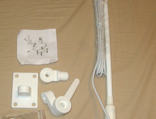 MARINE 450.. 1,6m 4,15DBi Fibre de Verre Bateau Pivotant/Pliant VHF Marine Band SHARMAN - Photo 4/4