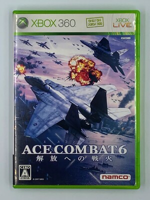 Ace Combat 6: Fires of Liberation XBOX 360 Japan Import US Seller