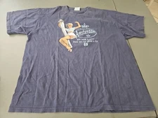 MOVIE SHIRT FOX COME FLY WITH US AMSTERDAM very rare 90S Size XL