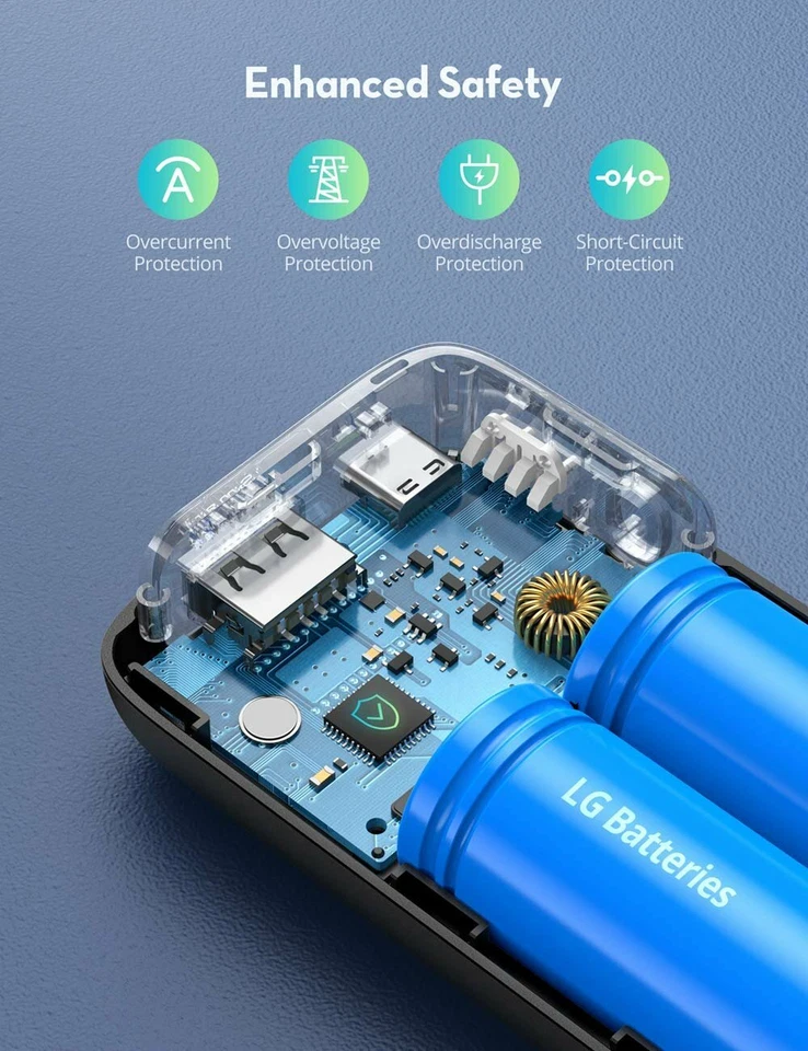 Powerful & Portable: Charge iPhone X or Galaxy S9 2.5x - Never Run Out of Power - Image 2 of 4