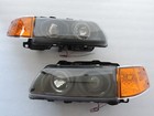 NEW PROJECTOR Black HEADLIGHT + Amber Corner Light For~1988~1989~CRX CR-X 2DOOR