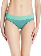 CARVE Designs Women's 178967 Stinson Bikini Bottom Julep Stripe W Julep Size S