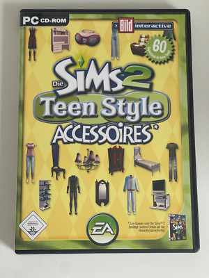 Die Sims 2 PC Teen Style Accessoires Top EA Games Videospiel