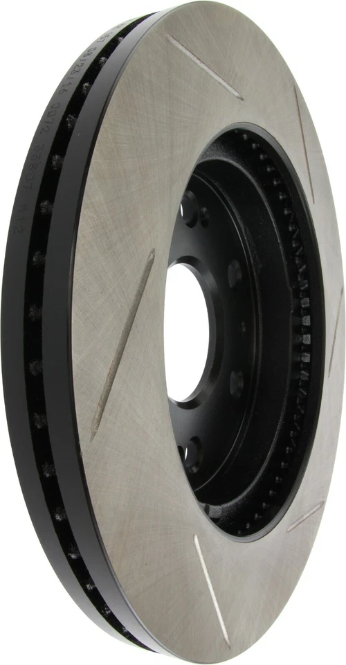 Rotor de freno delantero StopTech Sport ranurado de 1 pieza para Chevy Silverado 1500 05-19 Foto 4 de 4