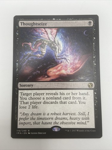 MTG Thoughtseize Iconic Masters 110/249 Regular Rare
