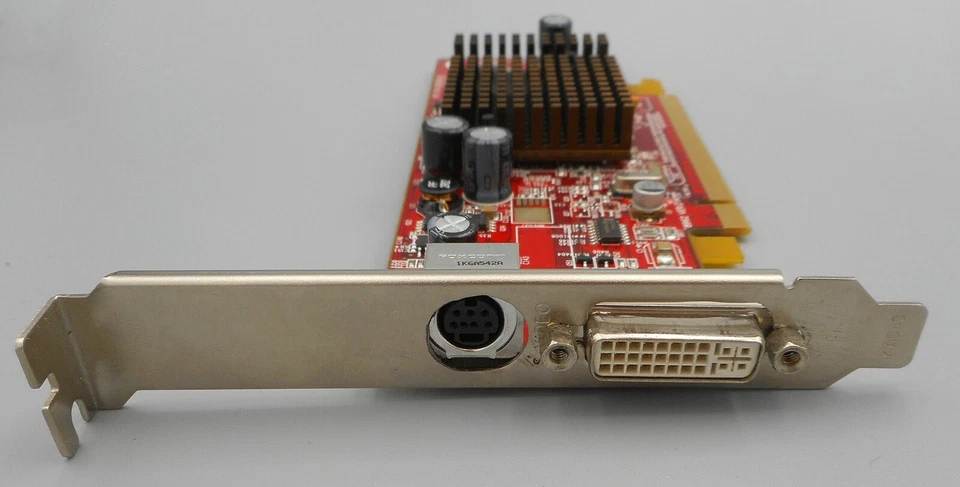 ATI Radeon X300 SE 128MB PCIe Video Card HP 398332-001 353049-003 - Image 3 of 3