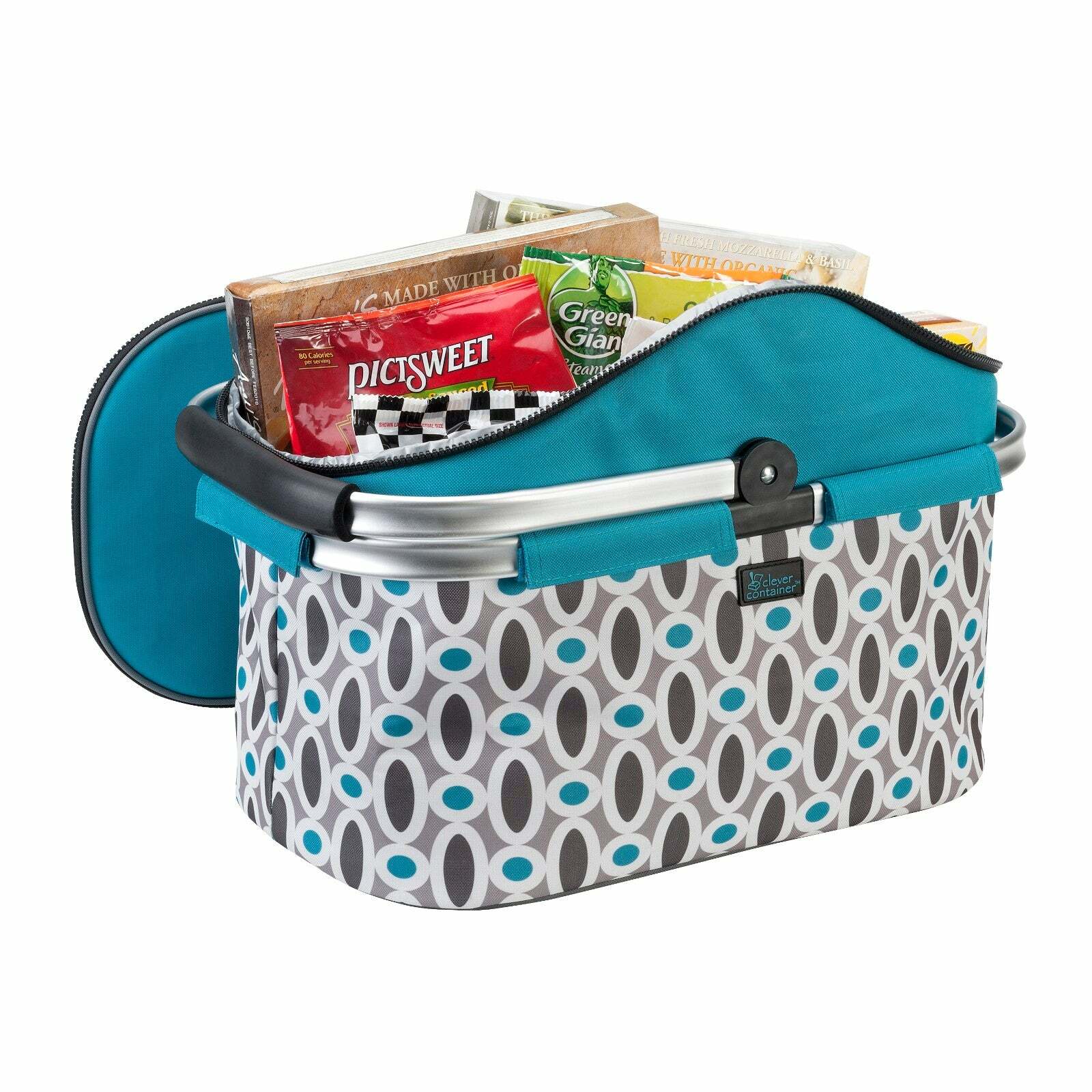 Insulated Market & Picnic Basket Modern Links 786411242092 eBay