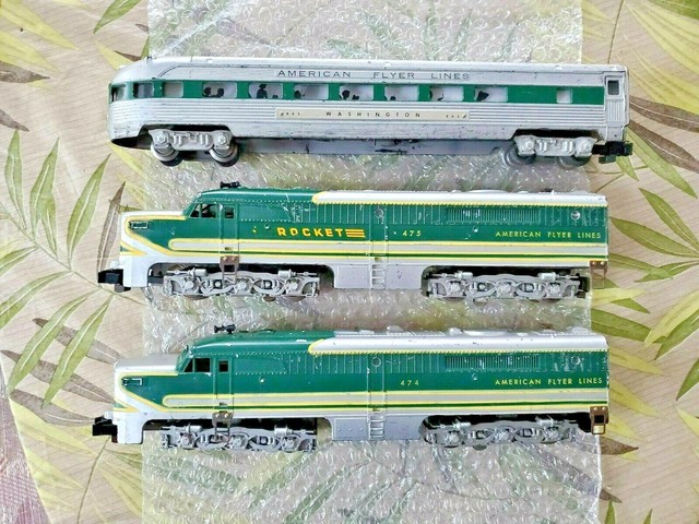 american flyer rocket train set