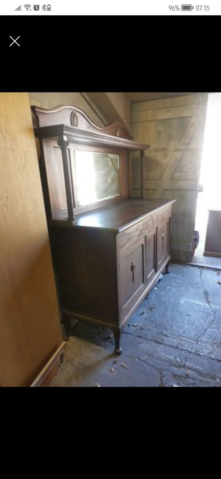 Large Vintage Antique sideboard eBay