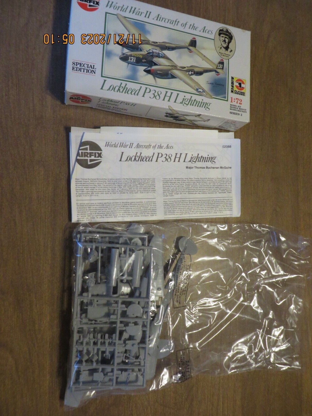 Lot of 6 Vintage AirFix Model plane kits 1/72 scale eBay