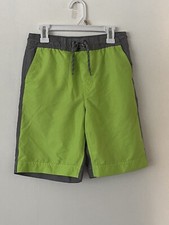 Gap Kids Boys Green/Gray Bathing Suit Size XL