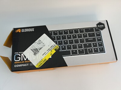 Glorious GMMK2 RGB Compact Mechanical 65% Gaming Keyboard - Black