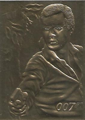 James Bond Kenner Band 2 - G2 ''Roger Moore'' Golden Touch Karte