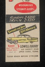 1955 Mercury Auto per $2299 Super Market Showroom Lowell-Barry Upper Darby PA MB