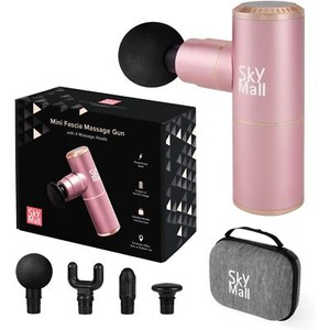 SkyMall Mini Muscle Massage Gun, Compact Electric Percussive Muscle Massager Gun