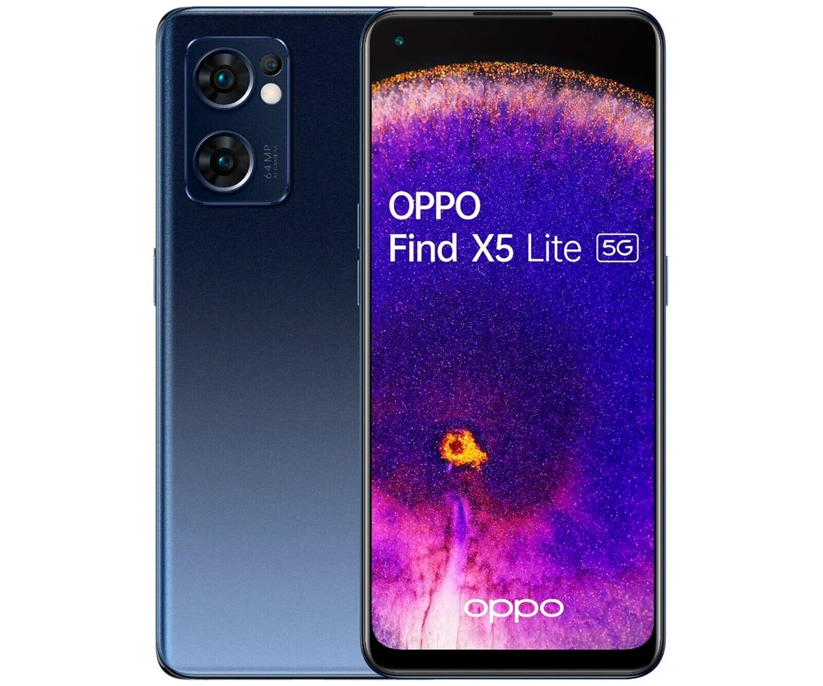 OPPO Find X5 Lite - 256GB - Negro Estrellado (Libre) (Dual SIM)