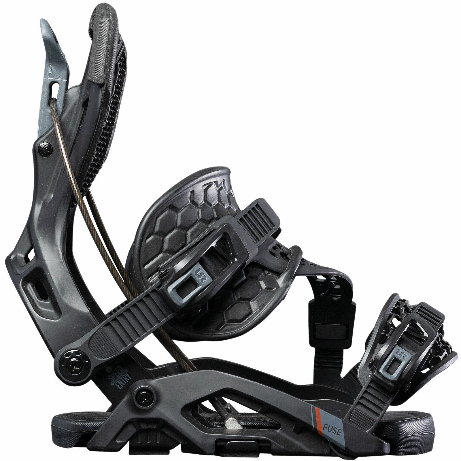 Flow Fuse Hybrid Men's Snowboard Binding Step-In Black New | eBay