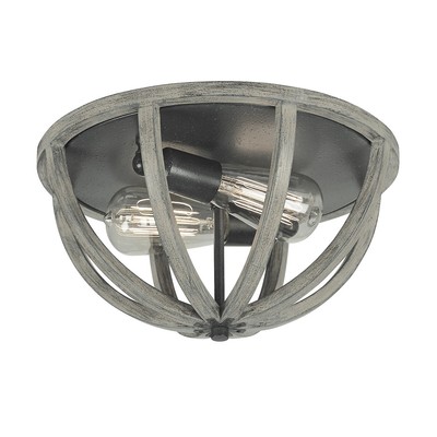 Schwarz Klassisch Vintage Deckenlampe Deckenleuchte 2x60W/E27 33x17,8 [cm]